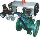 供應Q641F氣動襯氟球閥