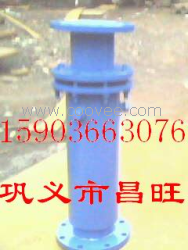 伸縮接頭昌旺型號多波紋管補償器 雙法蘭單向自導式伸縮補償器