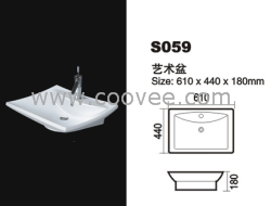 佛山陶瓷艺术洗手盆厂家