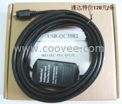 供應(yīng)三菱PLC編程電纜USB-QC30R2