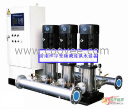 大型企業研制生產變頻水供水設備