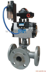 供應Q644F/H氣動三通球閥