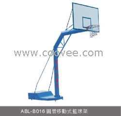 供应东莞艾必乐ABL-BO16圆管移动式篮球架