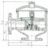 供应【呼吸阀】  HX7Y型异径带接管呼出阀价格