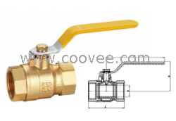 供应【球阀】  锻压黄铜全通径球阀价格
