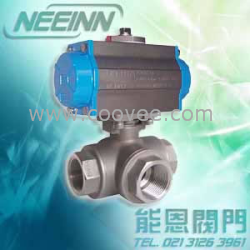 供應(yīng)內(nèi)螺紋氣動(dòng)三通球閥、能恩閥門提供|價(jià)格合理|