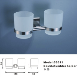 浴室掛件/雙杯架