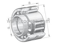 供应NKIB5914轴承INA滚针/角接触球轴承组合轴承