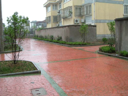 供应“彩砂无缝硬地毯”