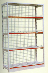 四柱式货架嘉定奉贤仓库货架仓储货架超市货架展示架安兢货架