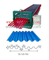 750型彩钢压型设备