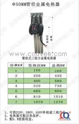 供應(yīng)加熱器，金屬管電熱器