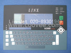 LINX6200/4800/6800喷码机操作面板