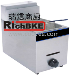 供应炸炉/炸锅/燃气炸炉/Gas1-Tank Fryer(1- Basket)