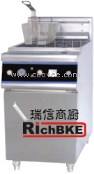 供应炸炉/立式单缸双筛电炸炉/Electric1-Tank Fryer(2-Basket)