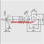 供应METALWORK气缸附件不锈钢法兰 W095X120002