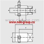 供应METALWORK 气缸附件不锈钢叉型接杆  W095X120020