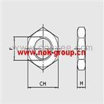 供应METALWORK 气缸附件活塞杆用不锈钢螺母  W095X320011