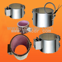 供應陜西蜂窩式陶瓷加熱圈，加熱圈