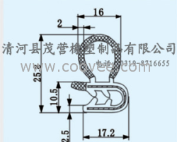 供應(yīng)塑鋼門窗密封條廠家