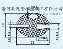 供应门窗密封胶条