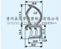 供應(yīng)PVC密封膠條廠家