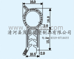 供应门窗自粘密封胶条厂家