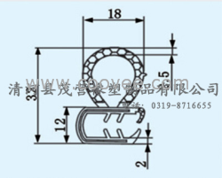 供應(yīng)塑鋼門窗密封條