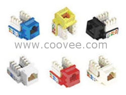 供應無錫安普超五類屏蔽模塊2011年新價格-安普屏蔽模塊批發報價