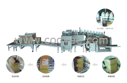 供应翔捷全自动酒类油类瓶类包装流水线