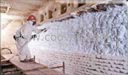 供應電力、建材行業工業窯爐、加熱裝置壁襯專用火龍陶纖噴涂料