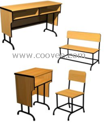 供應大學生活動雙人課桌