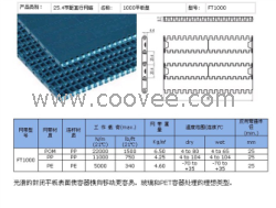 供应1000塑料模块输送带