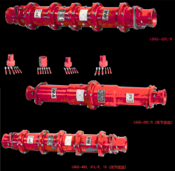 供应LBG1200A、31、400A矿用高压电缆连接器
