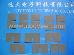 中山大量供應T0.3灰色矽膠布開關電源硅膠墊片