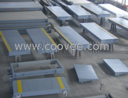 供應慶黨90周年，100噸電子地磅秤