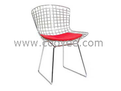 休閑鐵線椅，Wire Side Chair，簡約個(gè)性