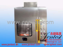 電線單根垂直燃燒試驗(yàn)機(jī)（帶測(cè)溫型\通風(fēng)廚）