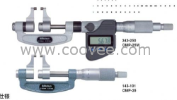 供应日本三丰卡尺型数显千分尺343-350 OMP-1¨DM