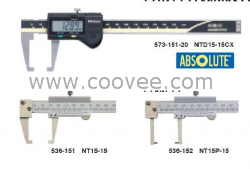 供应日本三丰外凹槽游标卡尺536-152 NT15P-15