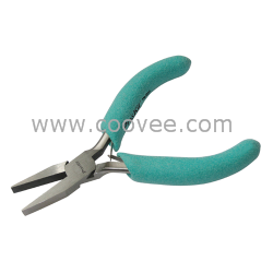 供應5&uml;防滑軟套平口鉗 (無牙) PM-053C