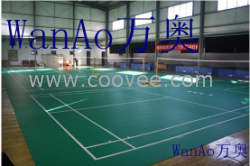供應羽毛球地膠板