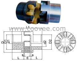 供应北京双马XL星形弹性联轴器