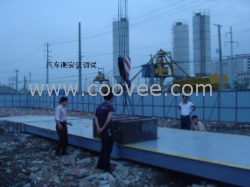 供應舟山80噸地泵秤，80噸防爆電子磅價格