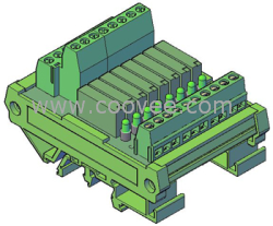 供应继电器模组苏州PLC端子台苏州分线器模块