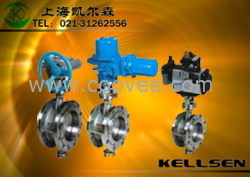 供應法蘭硬密封蝶閥