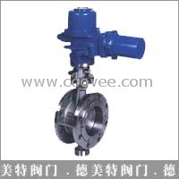 供應電動法蘭蝶閥