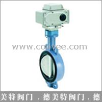 供應(yīng)電動(dòng)對(duì)夾蝶閥