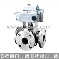 供應電動三通球閥