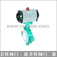 供應氣動襯氟球閥JLQ671F